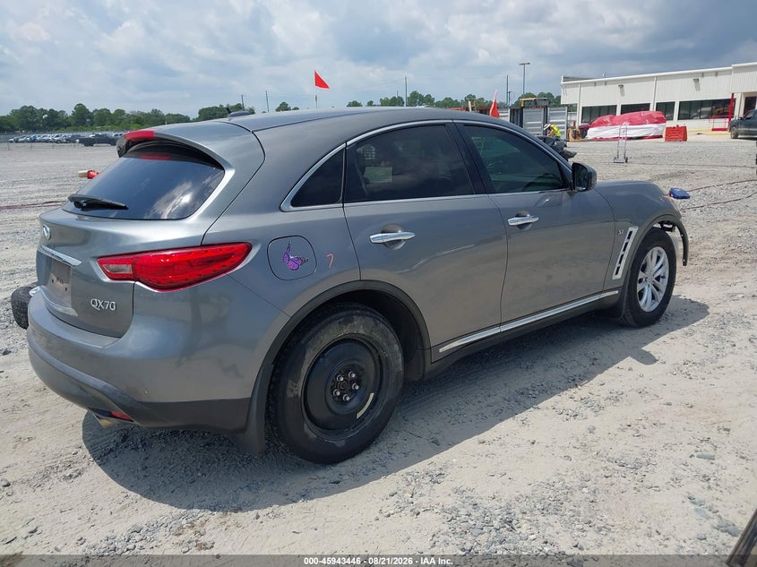 Vin: jn8cs1mu1em451436, lot: 46442618, infiniti qx70 20144