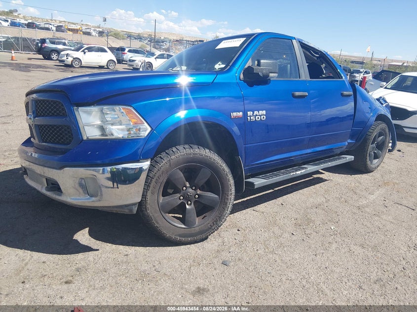 Vin: 1c6rr7lt6fs683161, lot: 46442625, ram 1500 outdoorsman 20152