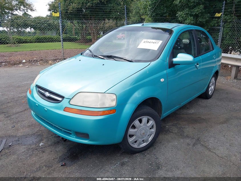 2005 Chevrolet Aveo, Right Side, IAAI, VIN KL1TG52625B496865 — photo 2