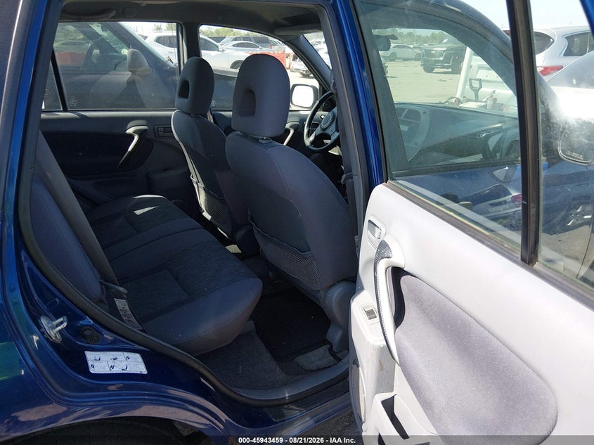 2002 TOYOTA RAV 4 SPORT UTILITY VEHICLE 2.0L I-4 DOHC, VVT, 148HP