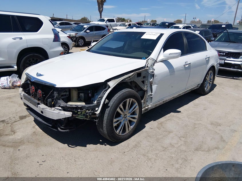 HYUNDAI GENESIS 2012 VIN KMHGC4DD7CU171329