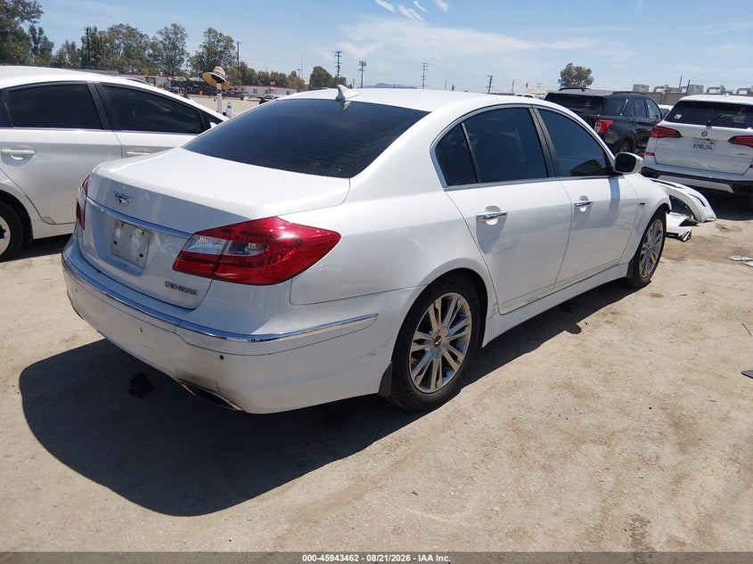 HYUNDAI GENESIS 2012 VIN KMHGC4DD7CU171329