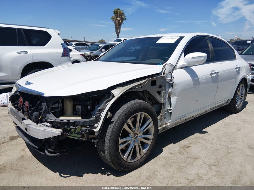 HYUNDAI GENESIS 2012 VIN KMHGC4DD7CU171329