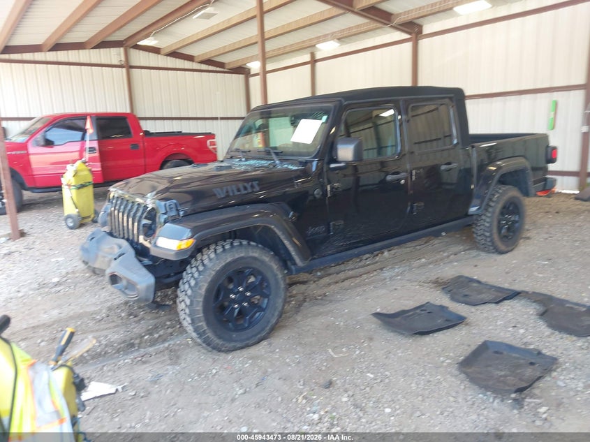2023 Jeep Gladiator, Rear, IAAI, VIN 1C6HJTAG1PL515537 — photo 2