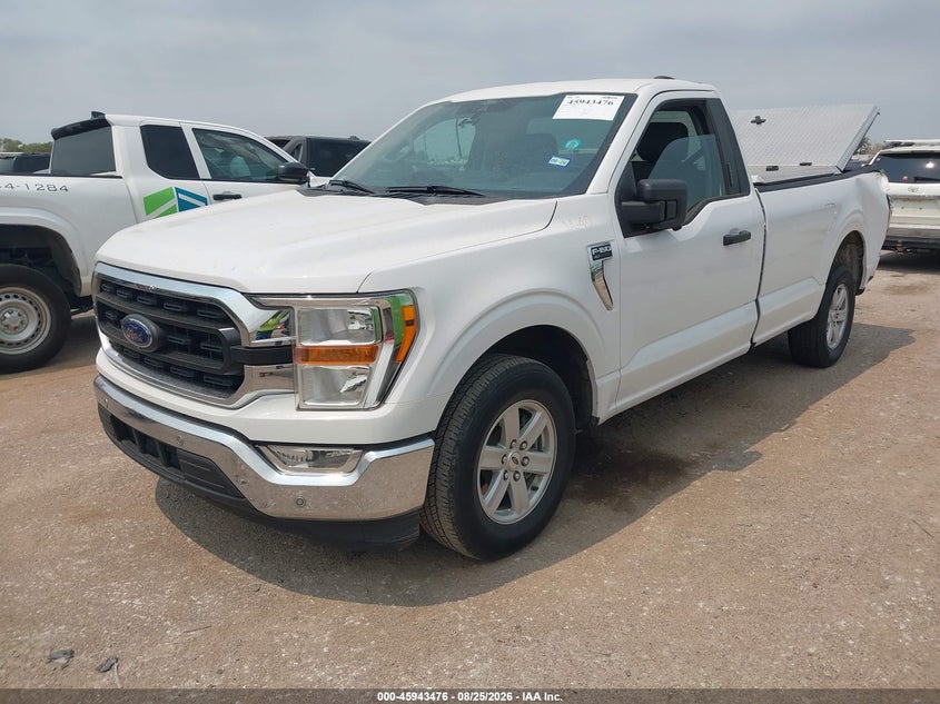 2021 Ford F-150, Удар ззаду, IAAI, VIN 1FTMF1CP8MKD61999 — фото 2
