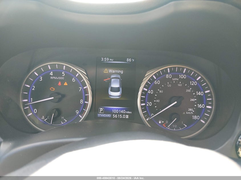 2016 INFINITI Q50 auction photo 7