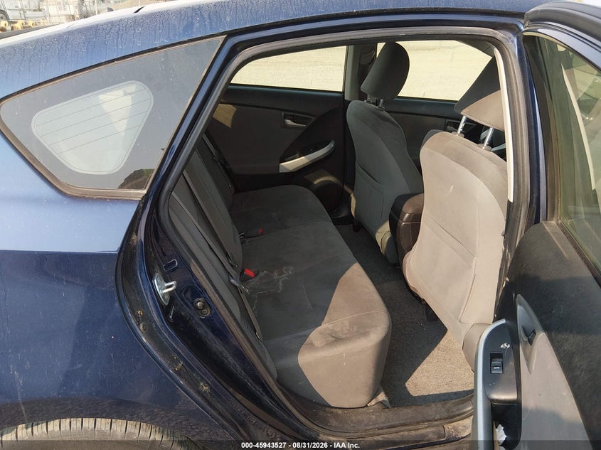 TOYOTA PRIUS 2012 VIN JTDKN3DU6C1534840