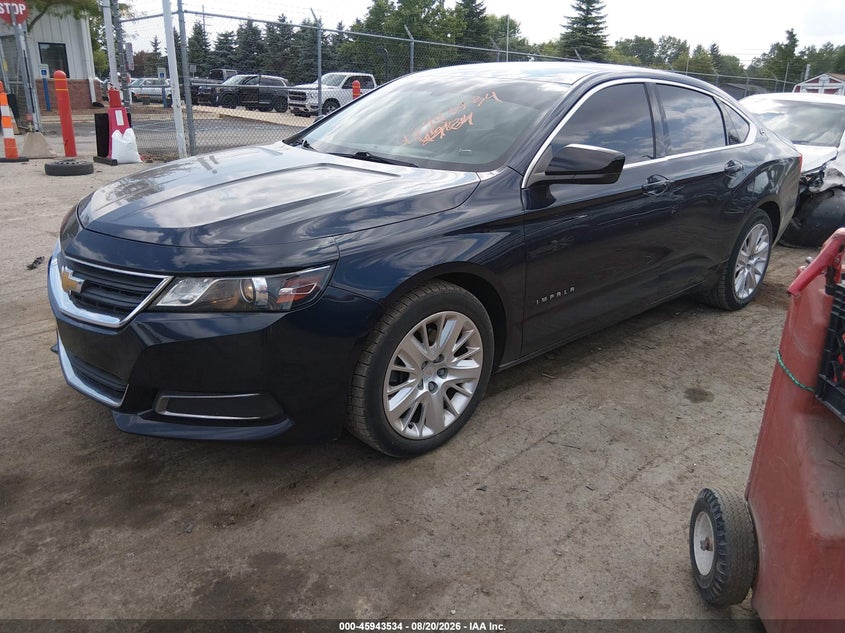 2019 Chevrolet Impala, Обычный износ, IAAI, VIN 2G11X5S37K9140892 — фото 2