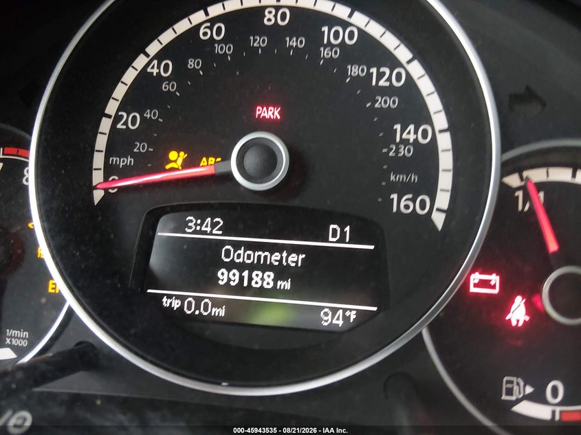 2014 VOLKSWAGEN BEETLE HATCHBACK 2.5L I-5 DOHC, VVT, 170HP