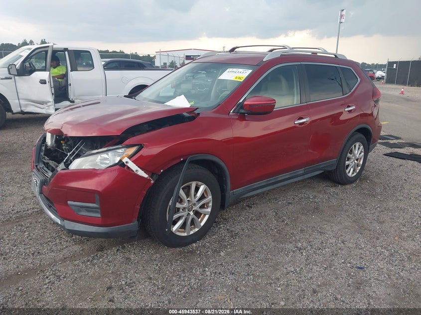 2020 Nissan Rogue, Front End, IAAI, VIN 5N1AT2MT5LC786789 — photo 2