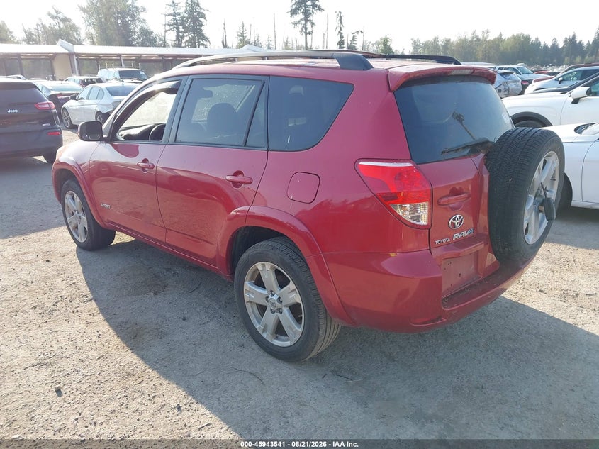 2007 TOYOTA RAV 4 SPORT UTILITY VEHICLE 2.4L I-4 DOHC, VVT, 166HP
