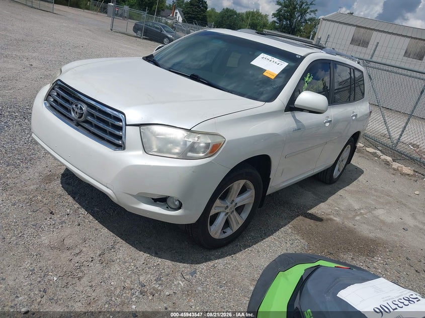 2010 Toyota Highlander, Пресная вода, IAAI, VIN 5TDDK3EH0AS012031 — фото 2