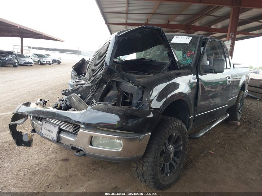2004 Ford F-150, Right Front, IAAI, VIN 1FTPX14504FA23979 — photo 2