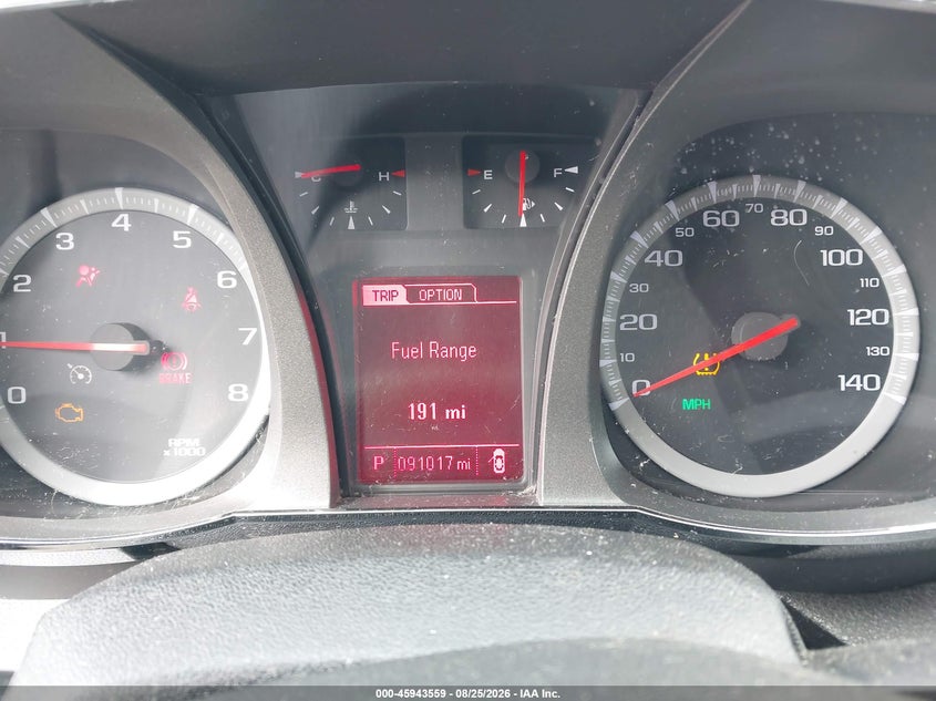 2017 GMC TERRAIN SPORT UTILITY VEHICLE 2.4L I-4 DI, DOHC, VVT, 182HP