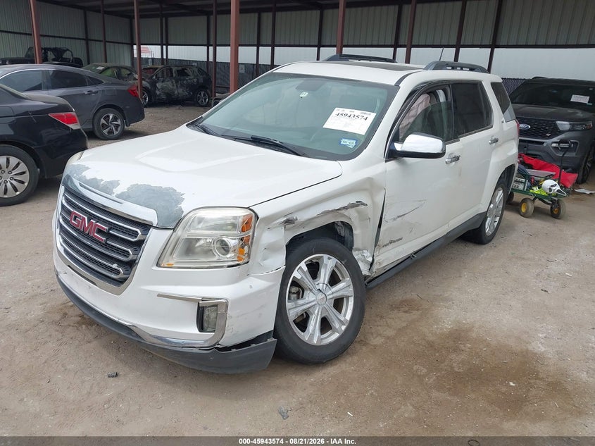 2016 GMC Terrain, Удар спереди, IAAI, VIN 02GKALPEK9G626833 — фото 2