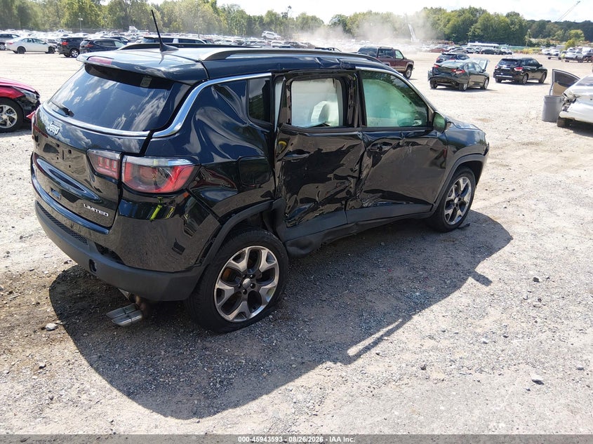 Vin: 3c4njdcb3jt402087, lot: 46442765, jeep compass limited 4x4 20184