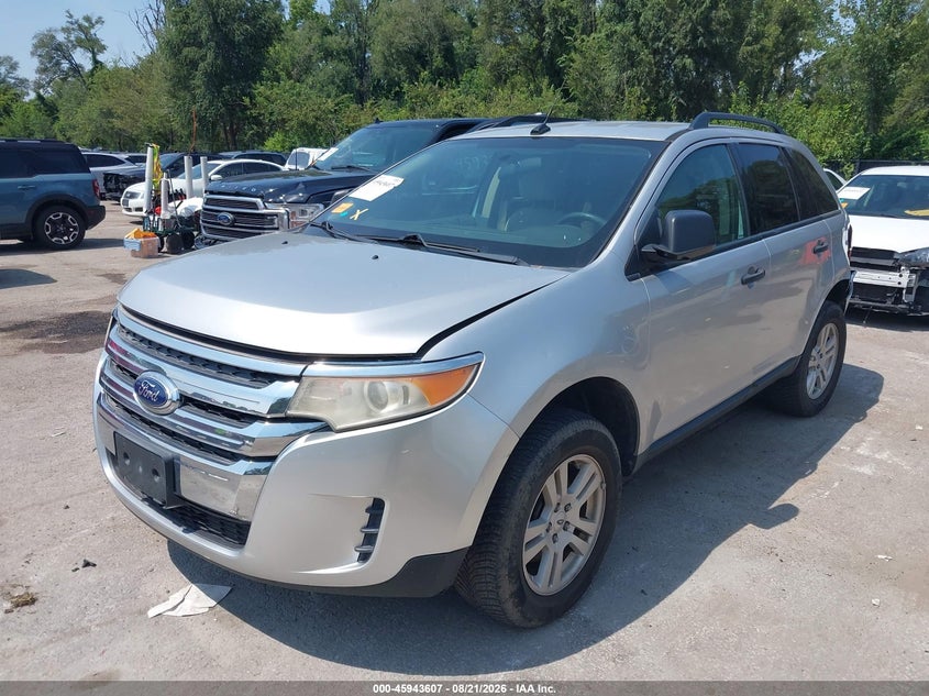 2011 Ford Edge, Left Rear, IAAI, VIN 2FMDK3GC1BBA12278 — photo 2