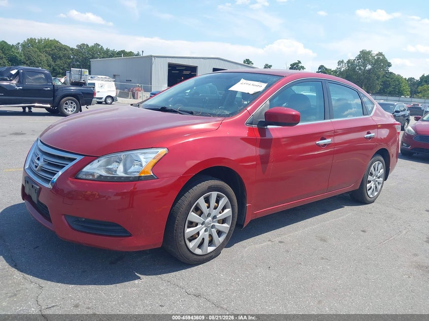 2014 NISSAN SENTRA auction photo 2