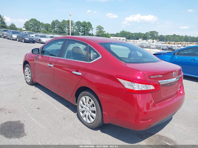2014 NISSAN SENTRA auction photo 3