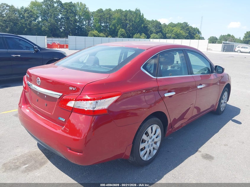 2014 NISSAN SENTRA auction photo 4