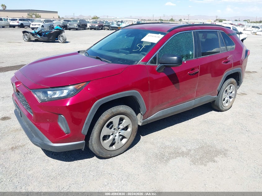 2020 Toyota RAV 4, Лівий бік, IAAI, VIN 2T3F1RFV8LC106681 — фото 2