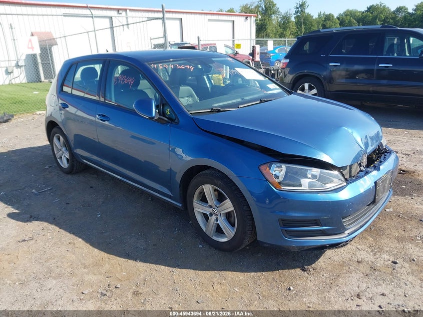2017 VOLKSWAGEN GOLF auction photo 1