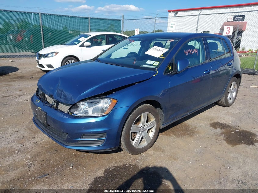 2017 VOLKSWAGEN GOLF auction photo 2