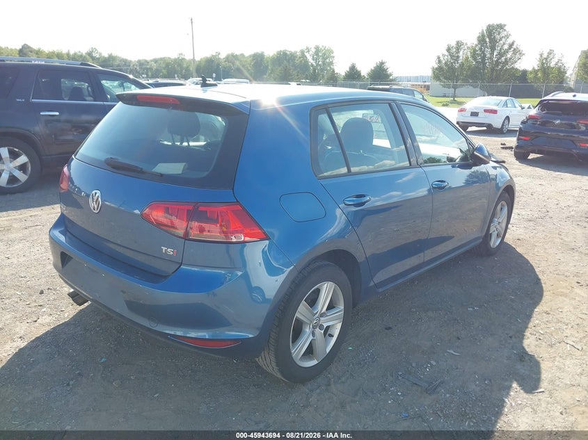 2017 VOLKSWAGEN GOLF auction photo 4