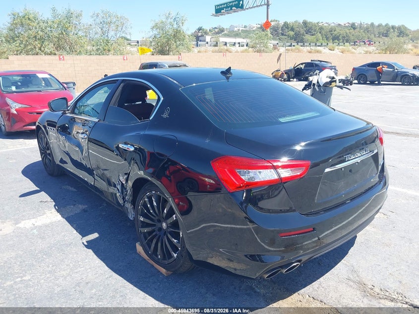 Vin: zam57xsa6k1311120, lot: 46442867, maserati ghibli 20193