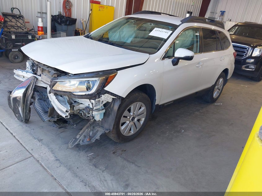 2019 Subaru Outback, Удар спереди, IAAI, VIN 4S4BSAFC6K3366035 — фото 2