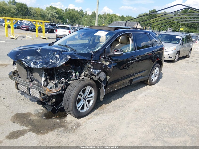 2019 Ford Edge, Front End, IAAI, VIN 2FMPK4J93KBB23110 — photo 2
