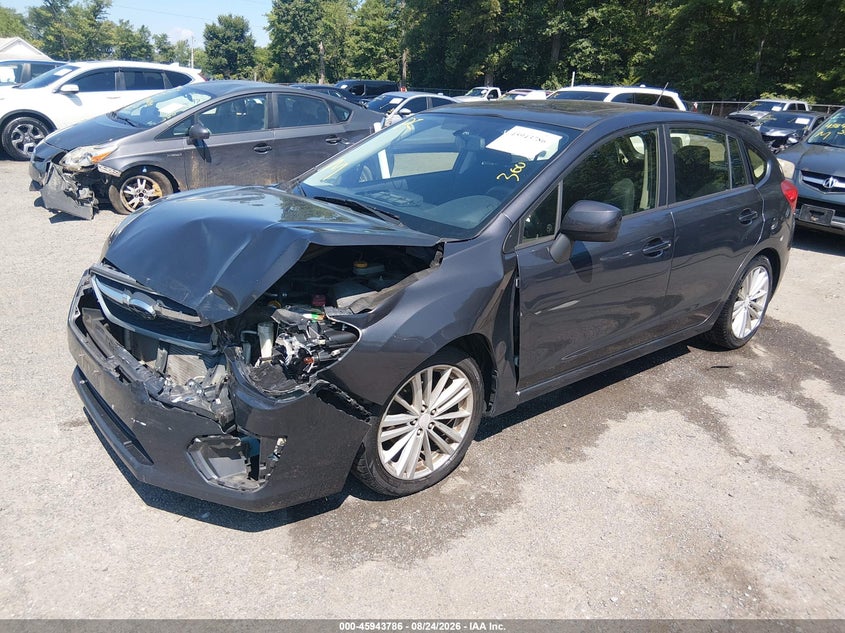 2014 Subaru Impreza, Удар спереди, IAAI, VIN JF1GPAD67EH331722 — фото 2