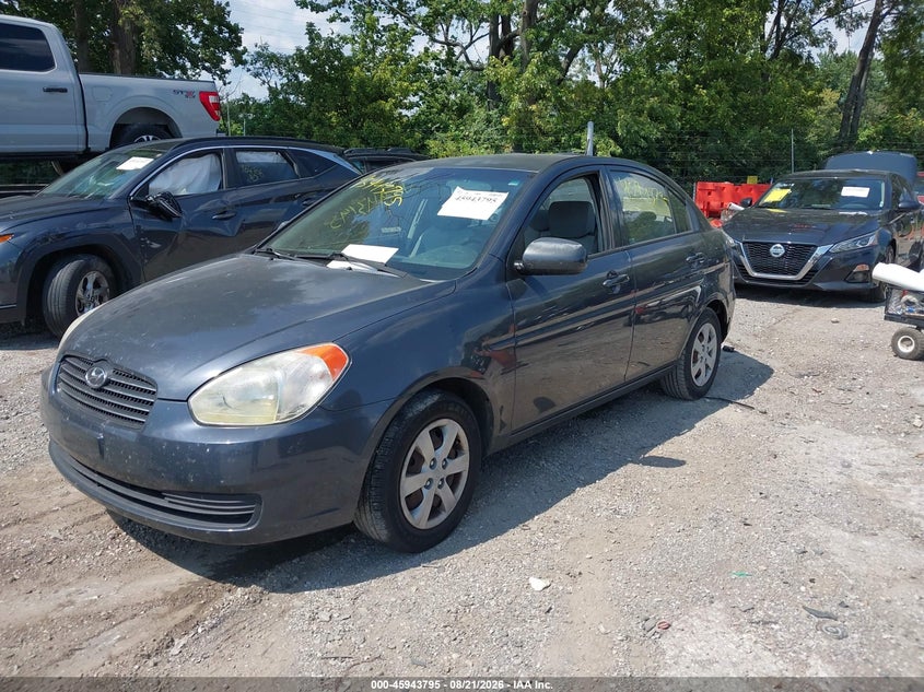2010 Hyundai Accent, Затоплення, IAAI, VIN KMHCN4ACXAU487017 — фото 2