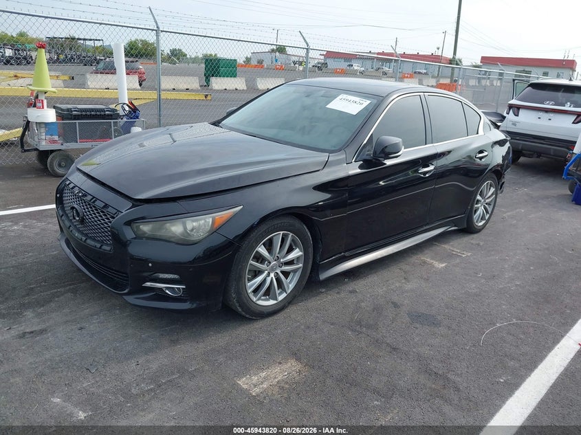Vin: jn1av7ap6em691953, lot: 46442992, infiniti q50 hybrid premium/sport 20142