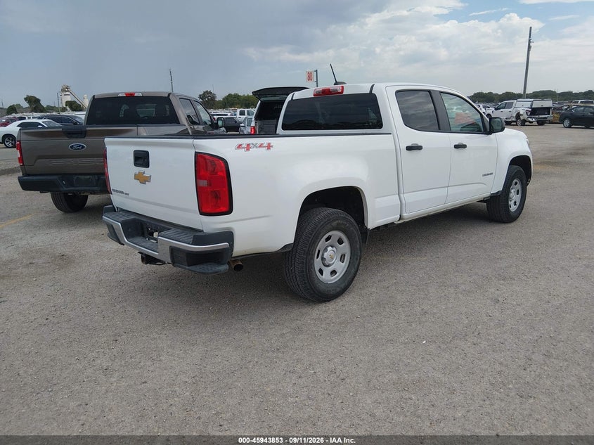 Vin: 1gcgtben1h1220226, lot: 46443025, chevrolet colorado 4wd wt 20174