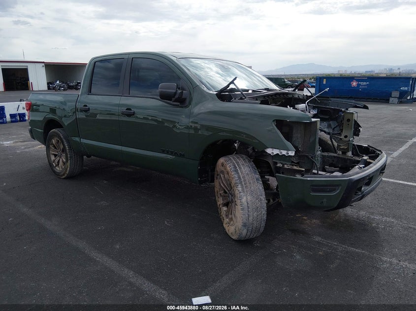 Vin: 1n6aa1ed0rn110661, lot: 46443052, nissan titan sv 4x4 20241