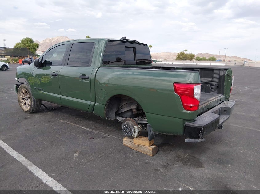 Vin: 1n6aa1ed0rn110661, lot: 46443052, nissan titan sv 4x4 20243