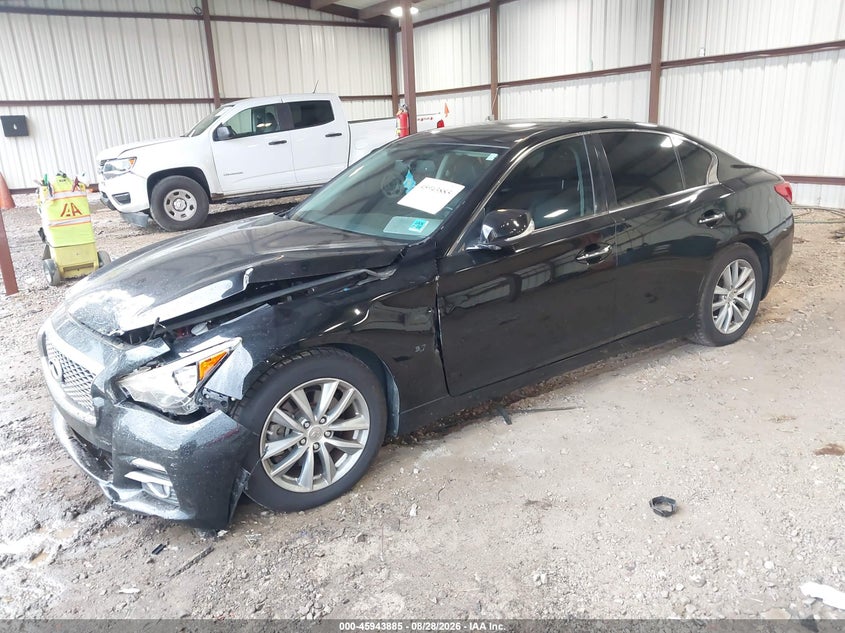 INFINITI Q50 2014 VIN JN1BV7AP8EM670123