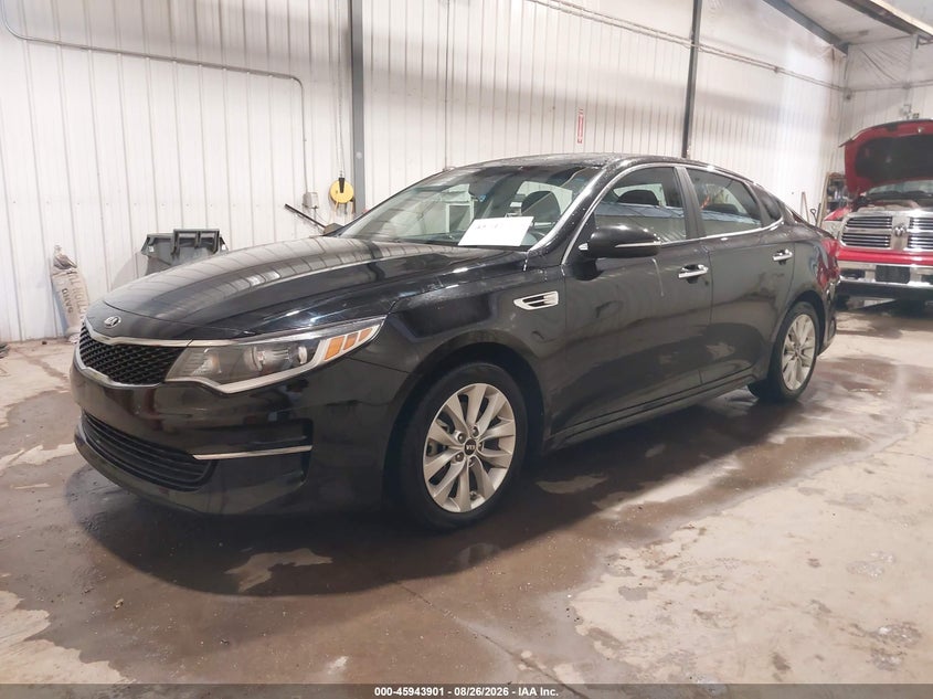 2016 Kia Optima, Угон, IAAI, VIN 5XXGT4L33GG044439 — фото 2