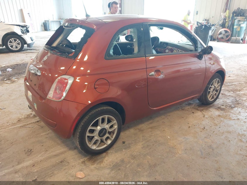 2015 FIAT 500 auction photo 4