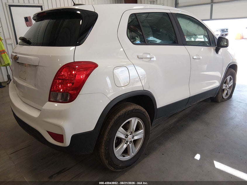 Vin: kl7cjnsbxhb121587, lot: 46443124, chevrolet trax ls 20174