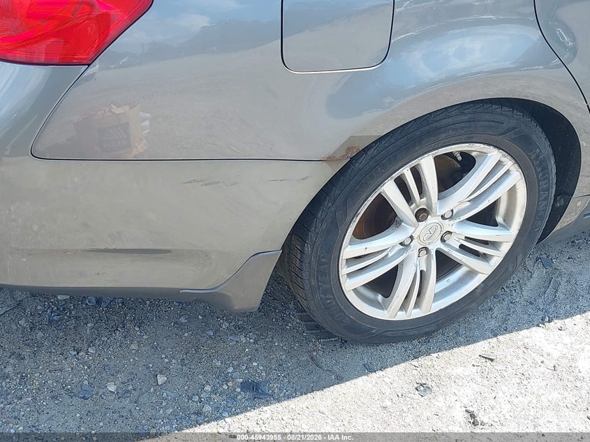 INFINITI G37X 2011 VIN JN1CV6AR5BM403078