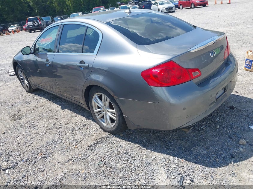INFINITI G37X 2011 VIN JN1CV6AR5BM403078