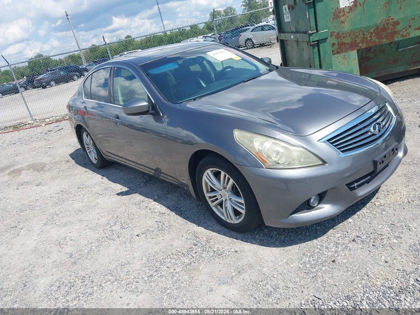 2011 INFINITI G37X auction photo 1