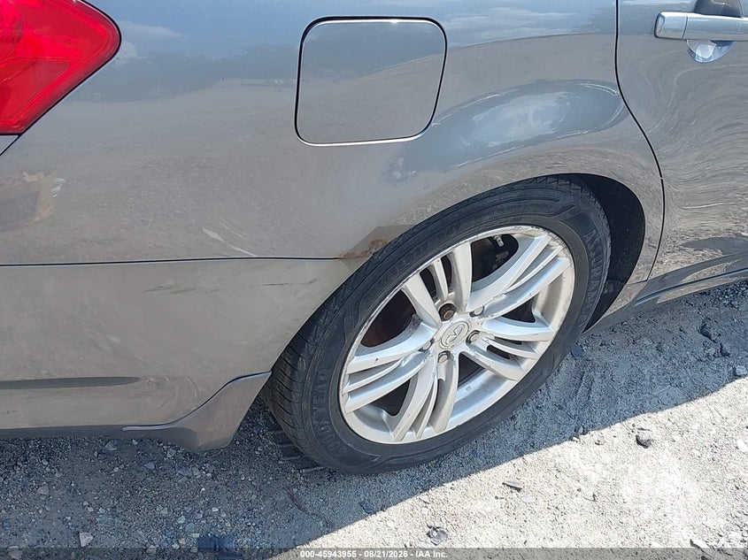 2011 INFINITI G37X auction photo 6