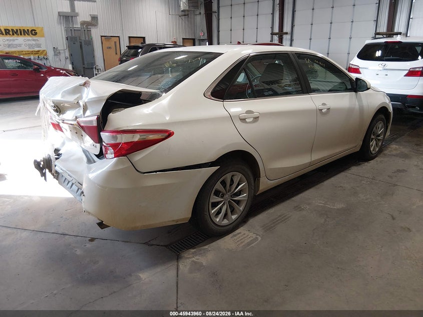 Vin: 4t4bf1fk9gr534866, lot: 46443132, toyota camry le 20164