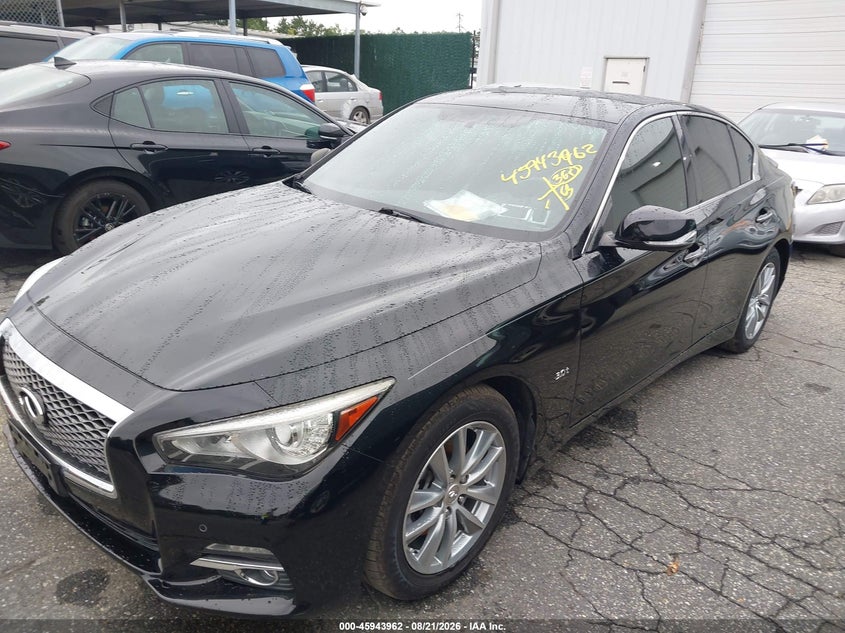 2017 Infiniti Q50, Удар спереду, IAAI, VIN JN1EV7AP4HM740203 — фото 2
