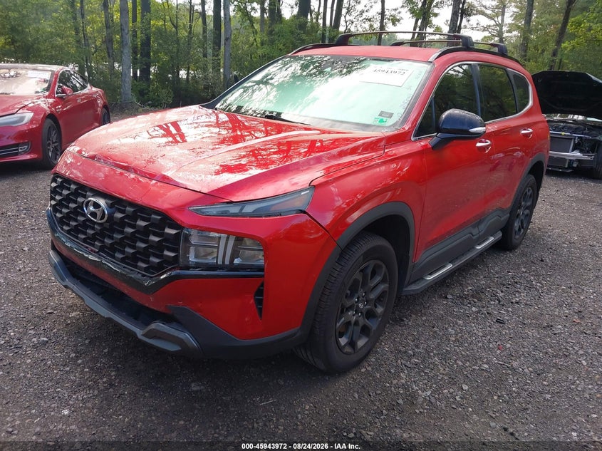 2022 Hyundai Santa Fe Xrt, Front End, IAAI, VIN 5NMS6DAJ9NH386284 — photo 2