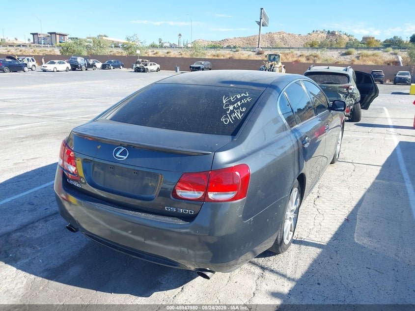 LEXUS GS 300 2006 VIN JTHBH96S965045737