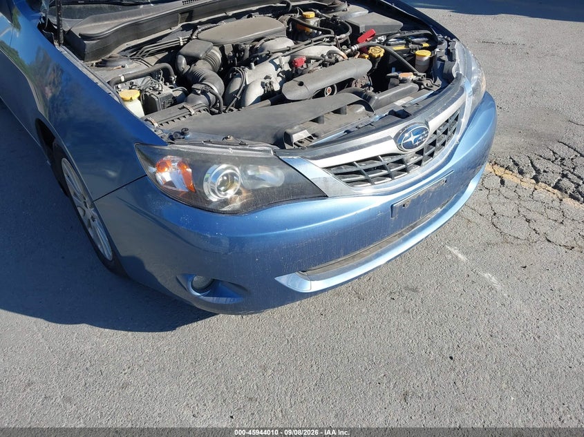 2009 SUBARU IMPREZA HATCHBACK 2.5L H-4 VVT, 170HP